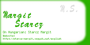 margit starcz business card